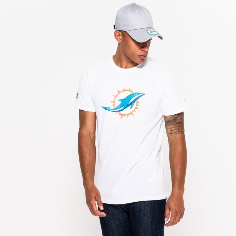 Ropa New Era Nfl Blancos - Miami Dolphins Team Logo 21967FIDL